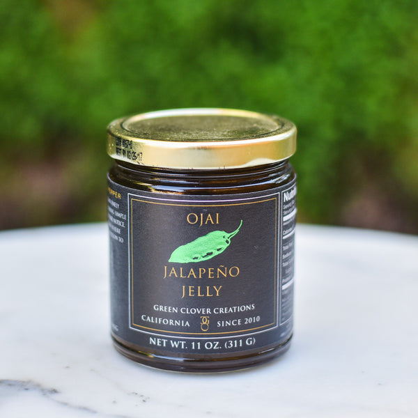 Jalapeno Jelly Spreads and Preserves - Green Clover Creations, The Santa Barbara Company