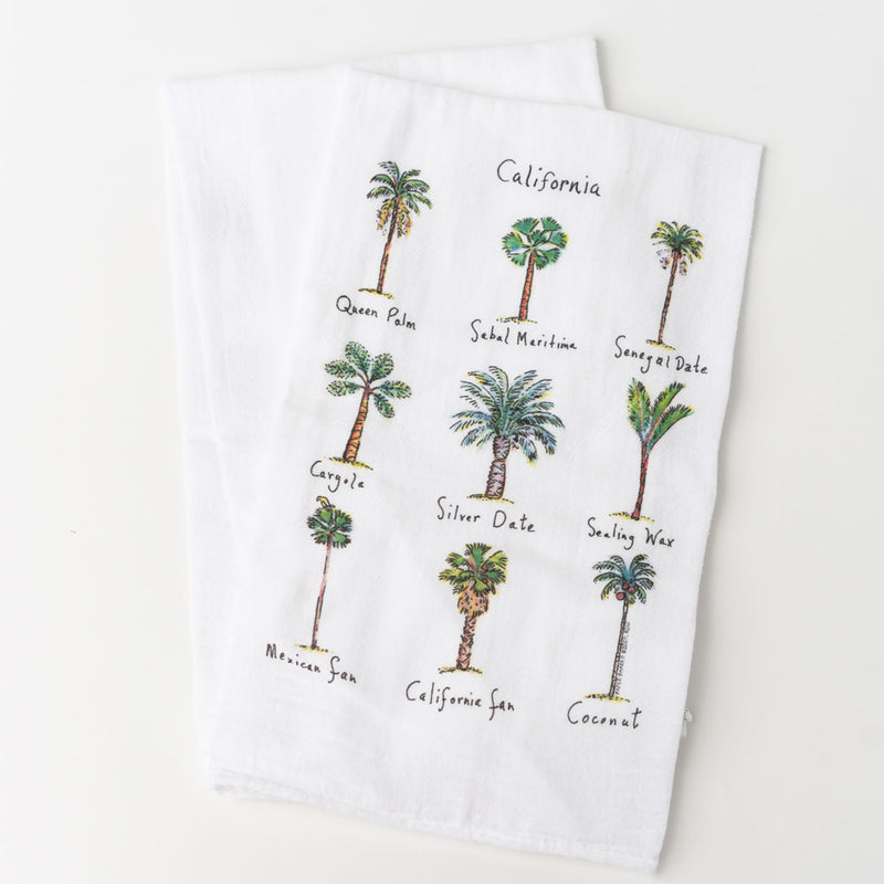 California Palms Flour Sack Towel