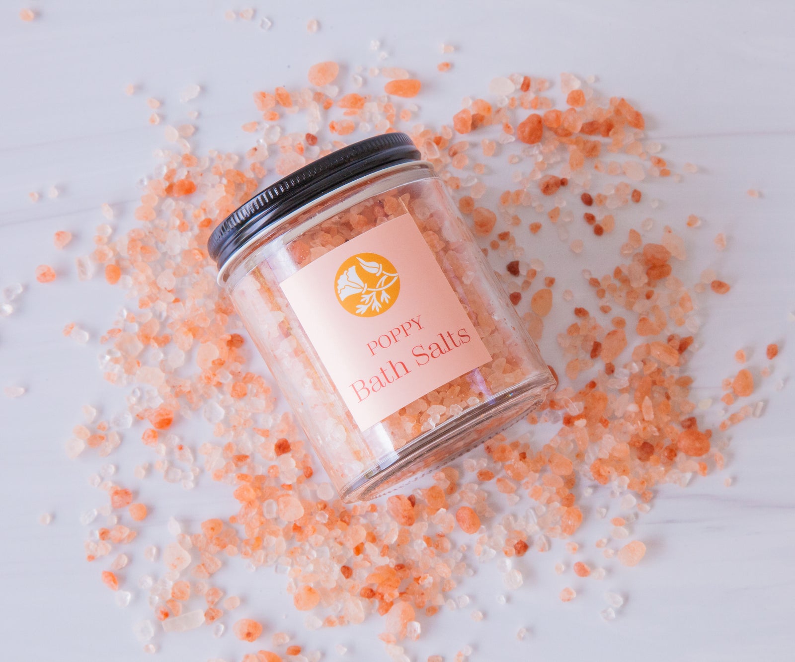 Poppy Bath Salts | California Crafted Bath \u0026 Body – Santa Barbara Company, image size:1600x1333