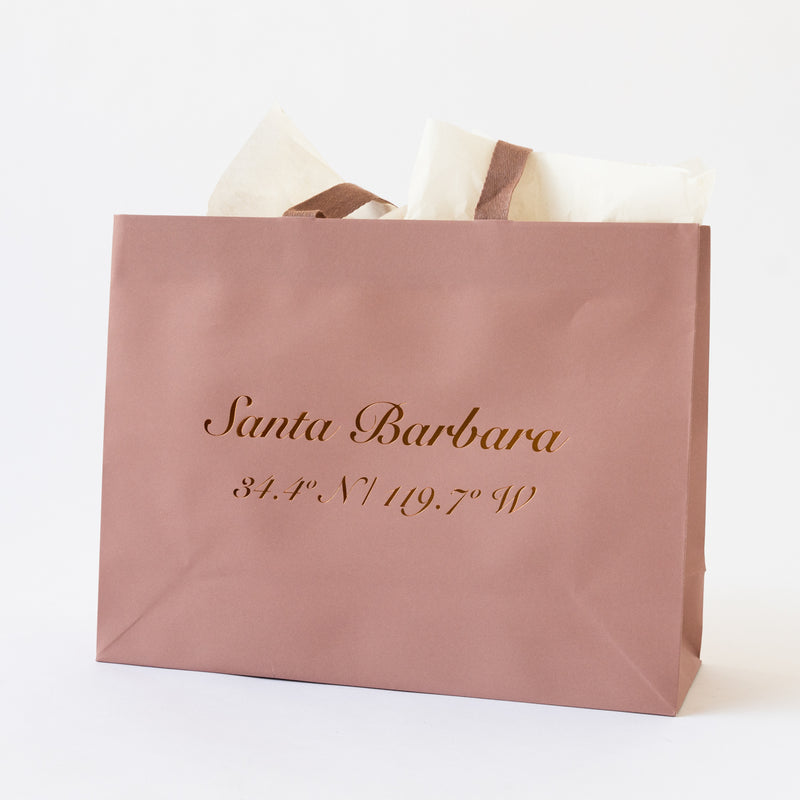 Santa Barbara Tote with Riviera Rosé