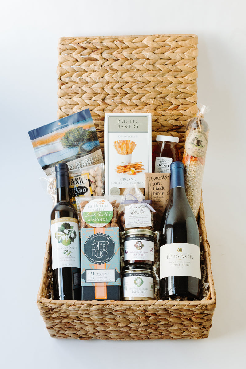 Gourmet Santa Barbara Gift Basket 