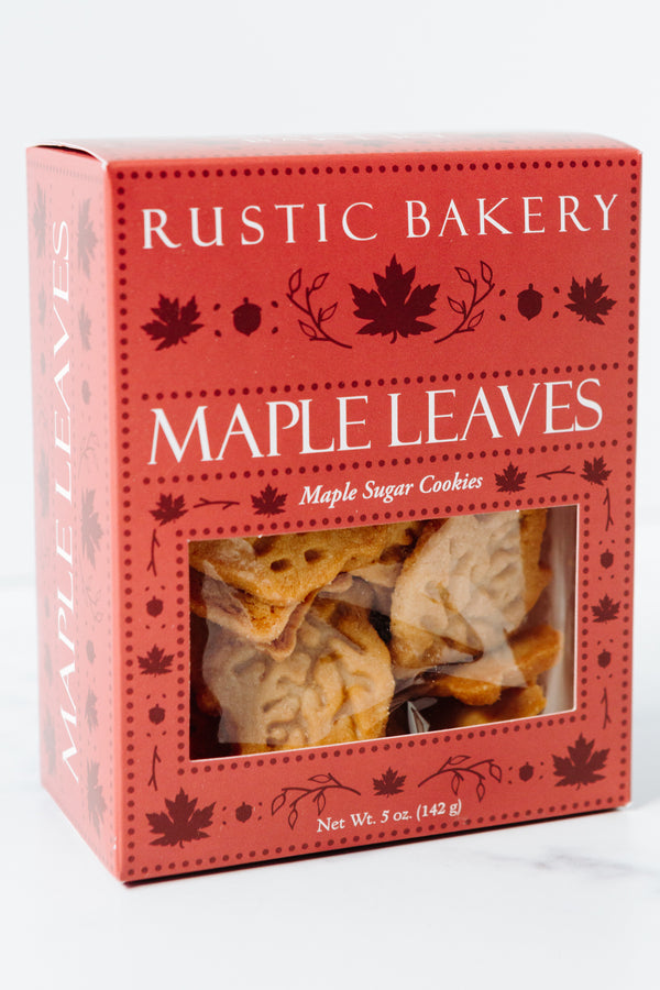 Maple Leaves Maple Sugar Cookies