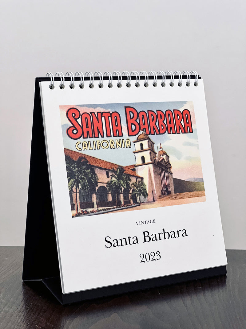 Santa Barbara Easel Desk Calendar 2023 Santa Barbara Company