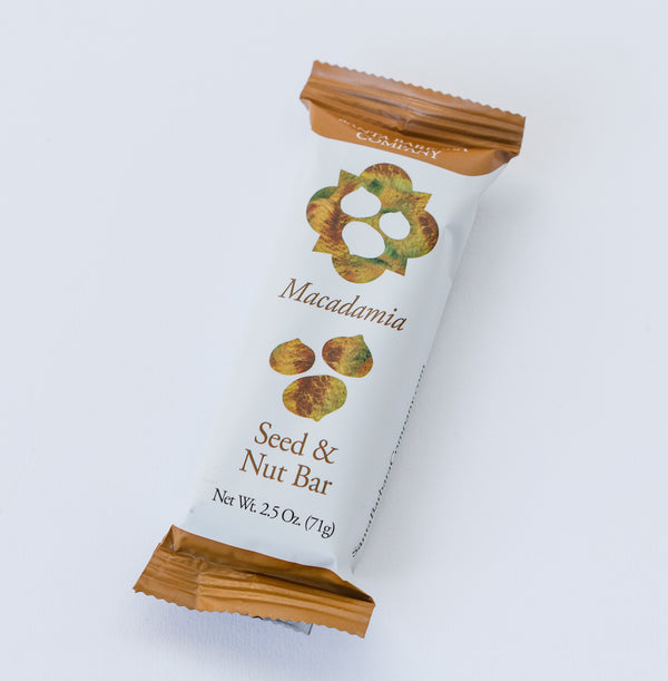 Macadamia Seed and Nut Bar