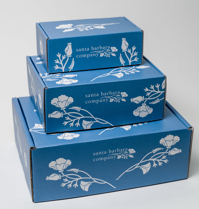 Sustainable blue mailer boxes