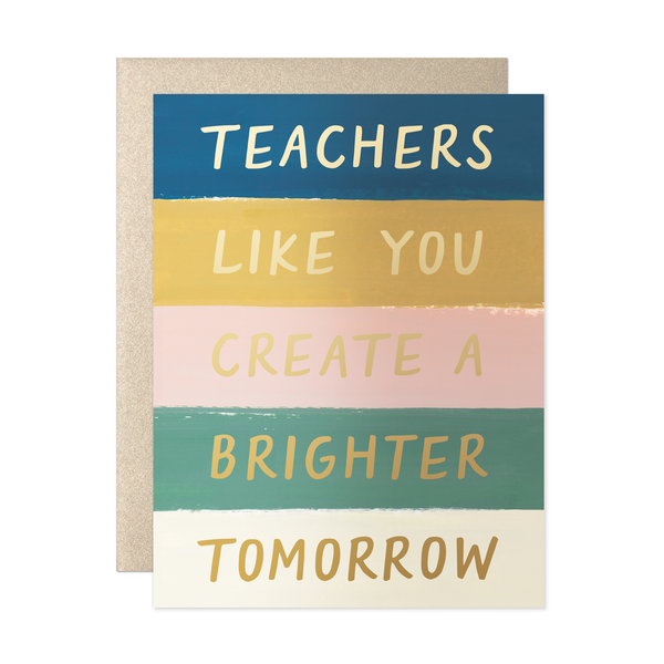 Teachers Like You Note Card