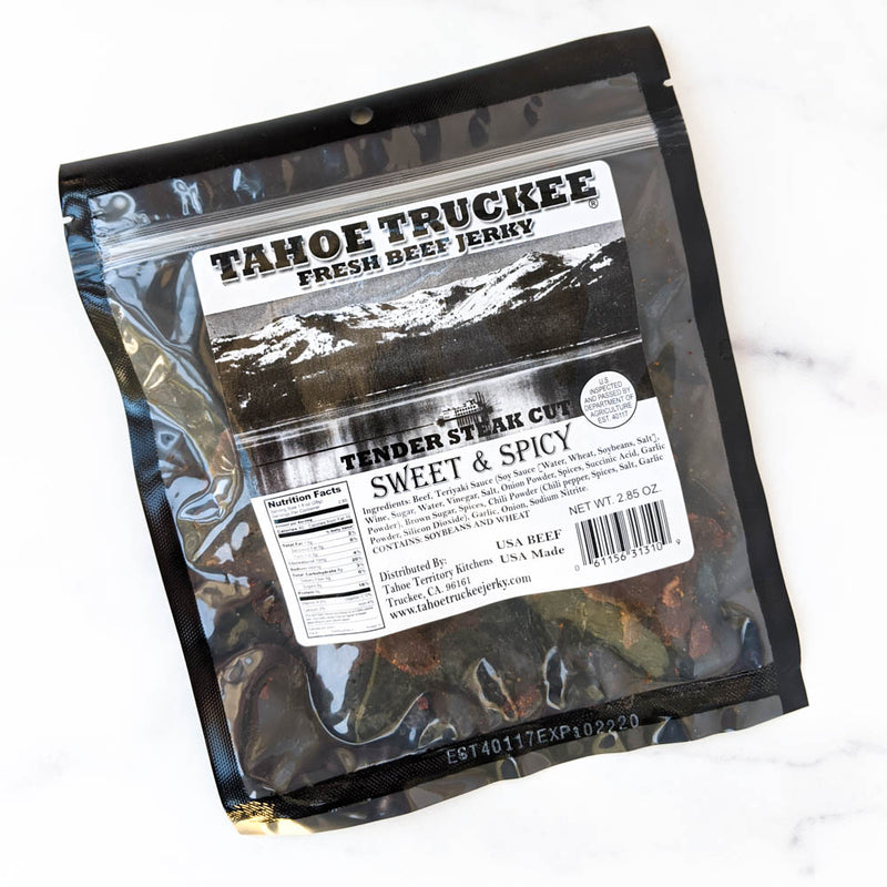 Sweet & Spicy Tahoe Truckee Jerky