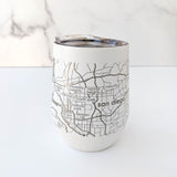 Map of the San Diego Insulated Wine Tumbler