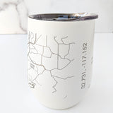 Map of the San Diego Insulated Wine Tumbler