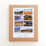 Karin Shelton watercolor california images note card boxed set