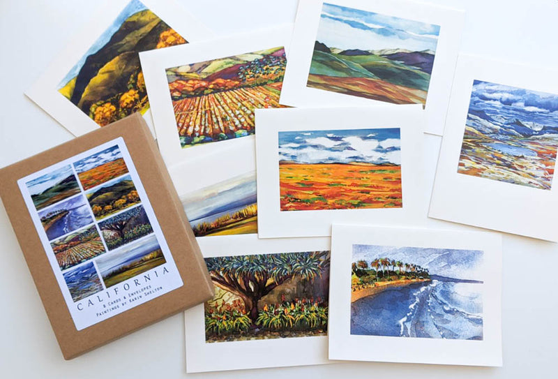 California Images Note Cards