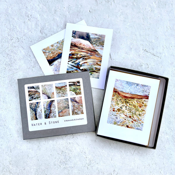 Water & Stone Images Note Cards
