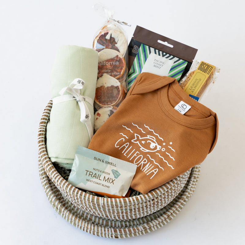 Beach Baby Gift Basket