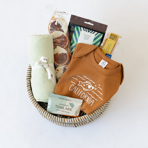 Beach Baby Gift Basket