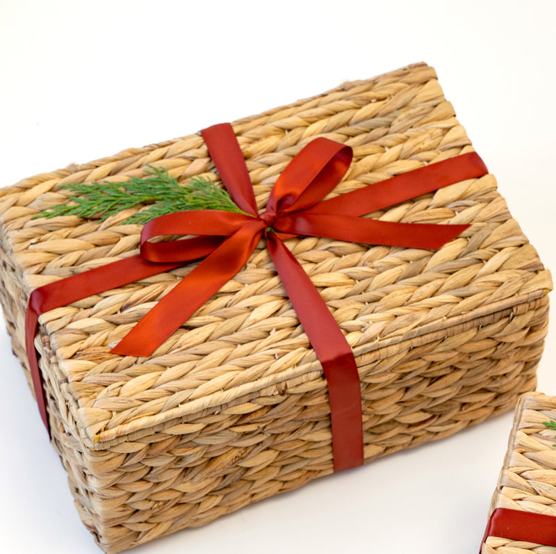 Merry Holiday Treats with Cozy Mug Gift Basket