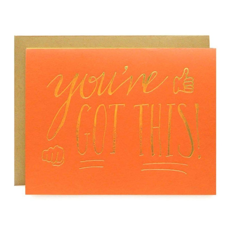 You've Got This Fists Note Card